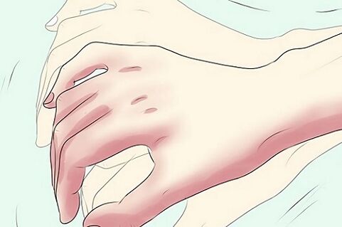 Hand Tremor als Symptom vun der Präsenz vu Parasiten