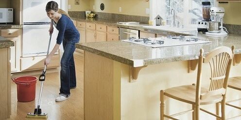 naass Botzen als Präventioun vu Parasiten Infektioun